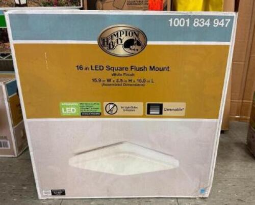 16" LED SQUARE FLUSH MOUNT LIGHT