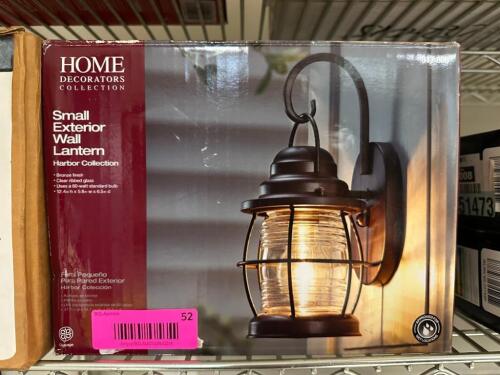 SMALL EXTERIOR WALL LANTERN