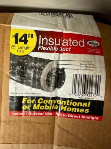 14" INSULATED FLEXIBLE DUCT