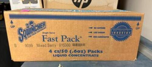 CASE OF SQUINCHER FAST PACK CONCENTRATE