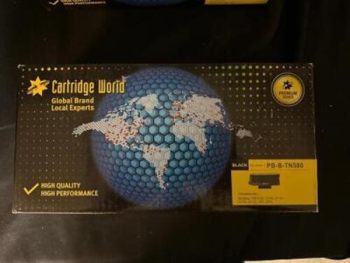 (4)- BLACK TONER CARTRIDGES