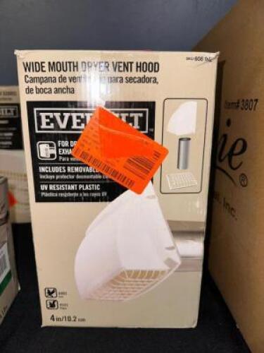WIDE MOUTH DRYER VENT HOOD