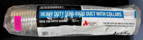 HEAVY DUTY SEMI RIDGID DUCT