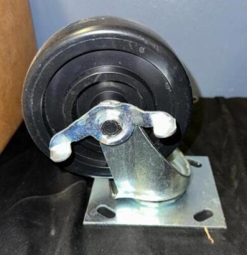 (4)- 5" SWIVEL CASTORS