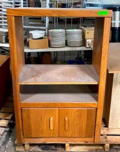 2-DOOR BOOKCASE