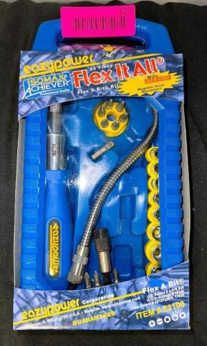 FLEX-A-BIT SCREWDRIVER SET WITH ACCESSORIES
