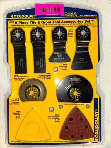 TILE AND GROUT TOOL ACCESSORY SET