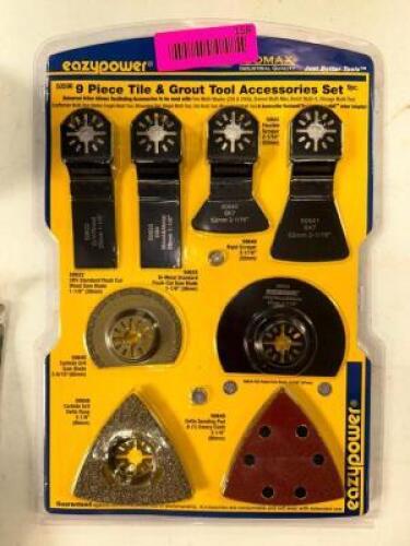 TILE AND GROUT TOOL ACCESSORY SET