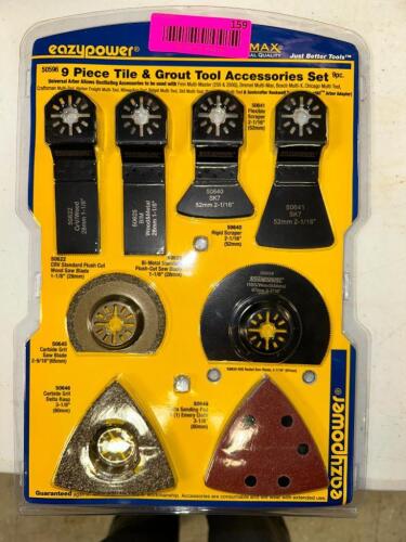 TILE AND GROUT TOOL ACCESSORY SET