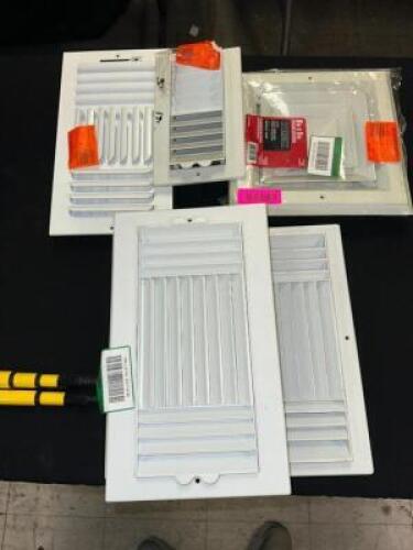 ASSORTED SIZED AIR VENTS