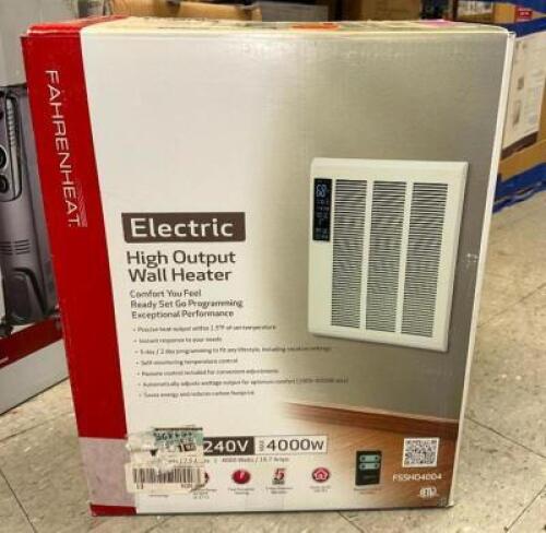 ELECTRIC HIGH OUTPUT WALL HEATER