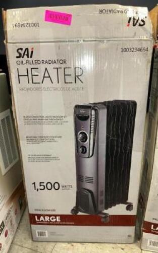 LARGE OIL FILLED RADIATOR HEATER