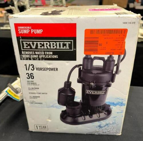 SUBMERSIBLE SUMP PUMP