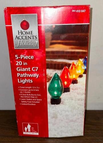 FIVE PIECE 20" GIANT PATHWAY LIGHTS