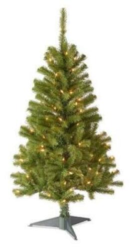 6' PRE-LIT PINE TREE
