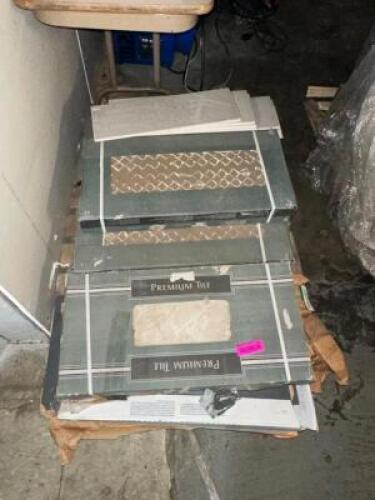 ONE PALLET OF ASSORTED TILE