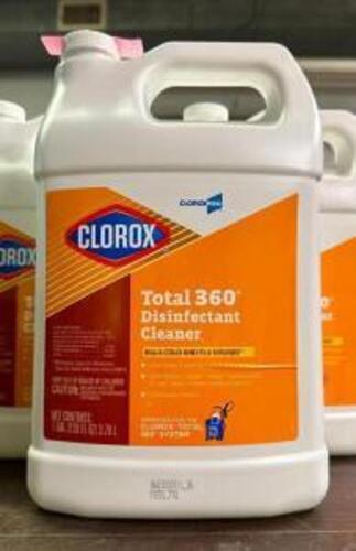 (4)- 1 GALLON JUGS OF CLOROX DISINFECTANT CLEANER
