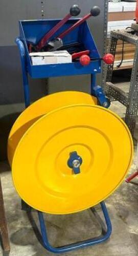 PLASTIC BINDING CART WITH RATCHETS AND CRIMPER