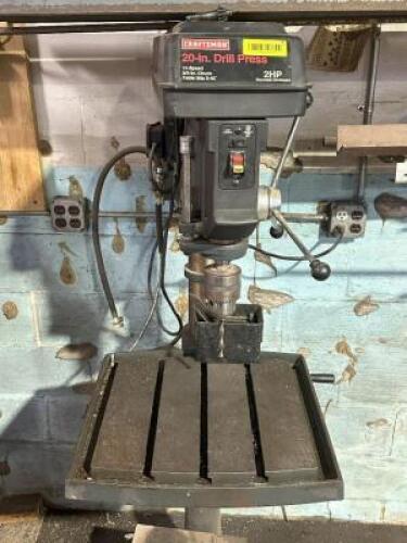 20" 12-SPEED DRILL PRESS