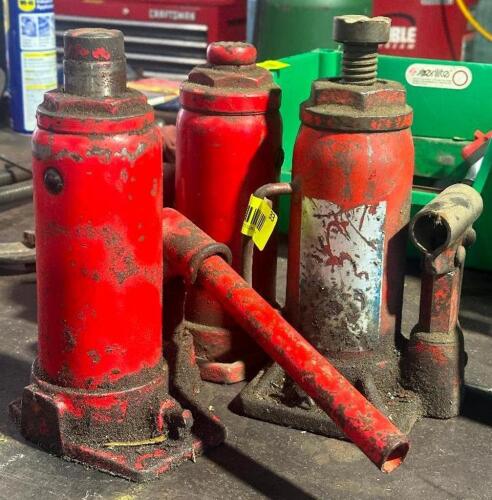 (3) BOTTLE JACKS