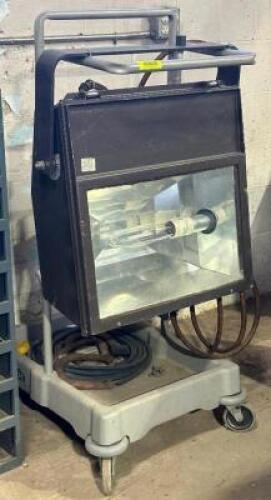 INDUSTRIAL LIGHT BOX ON CART