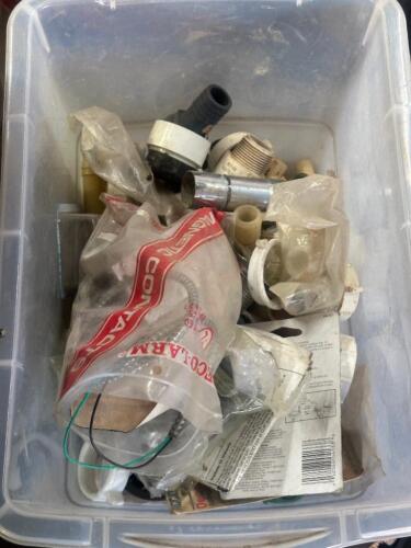 ASSORTED ELECTRICAL CONDUIT AND HARDWARE