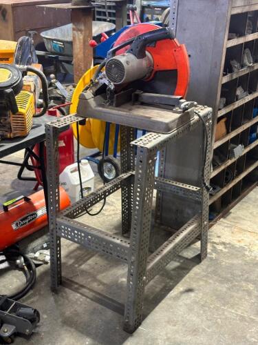 PORTABLE CUT OFF SAW ON STAND