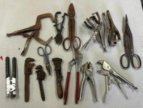 ASSORTED HAND TOOLS AS SHOWN