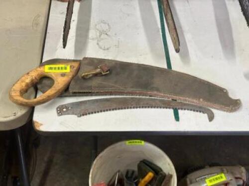 ASSORTED SAWS AS SHOWN