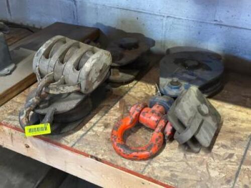 CHAIN HOIST PULLEYS