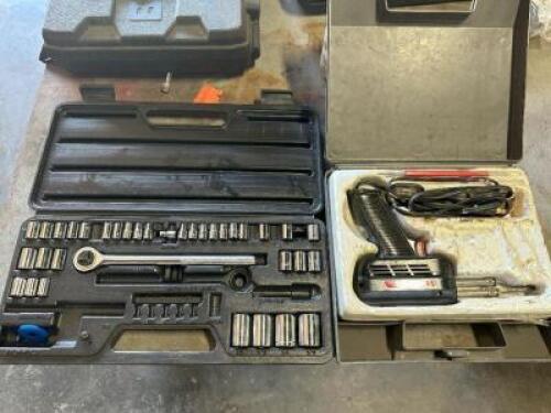 SOCKET SET AND SOLDERING GUN