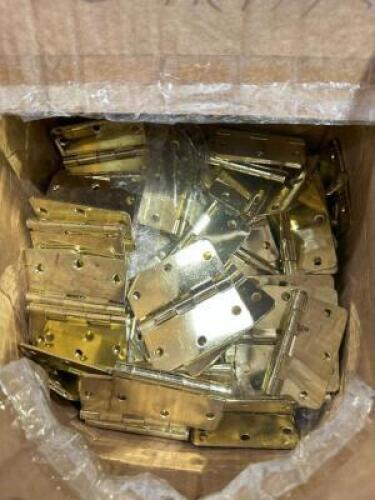 BOX OF DOOR HINGES