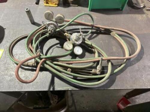 ACETYLENE HOSE AND TORCH