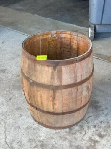 WOODEN BARREL
