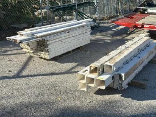 ASSORTED WHITE FENCING