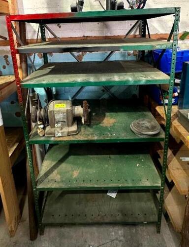(3) METAL SHELVING UNIT