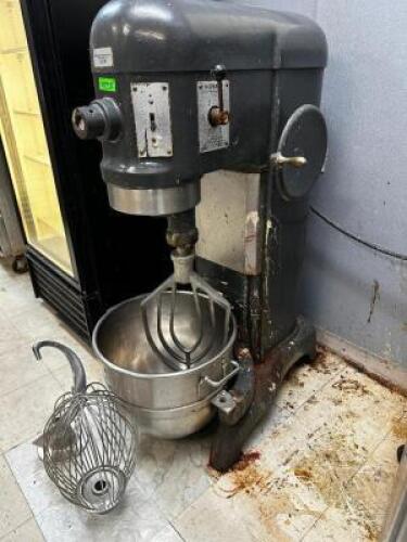 HOBART H600 60 QT MIXER.