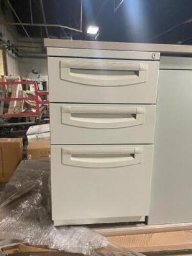 (2) 3-DRAWER FILING CABINETS