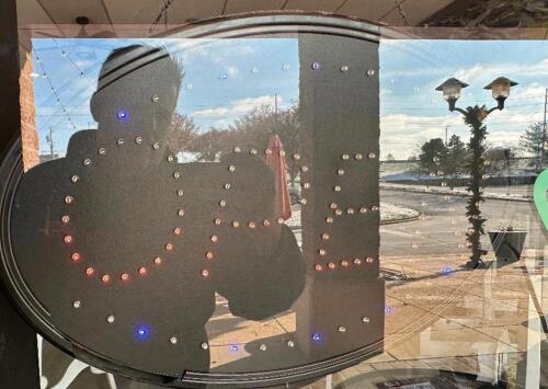 "OPEN" LED SIGN.