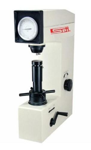 DESCRIPTION: (1) SUPERFICIAL BENCH TOP HARDNESS TESTER BRAND/MODEL: SPI/21-314-0 INFORMATION: 1 HRC Resolution 2.6 HR45T Min Hardness to 93 HR15N Max