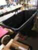 DESCRIPTION: (1) GENERAL PURPOSE PLASTIC TILT TRUCK BRAND/MODEL: RUBBERMAID #5M654 INFORMATION: BLACK, PLASTIC SIZE: 27 CU FT RETAIL$: $1165.11 EA QTY - 2