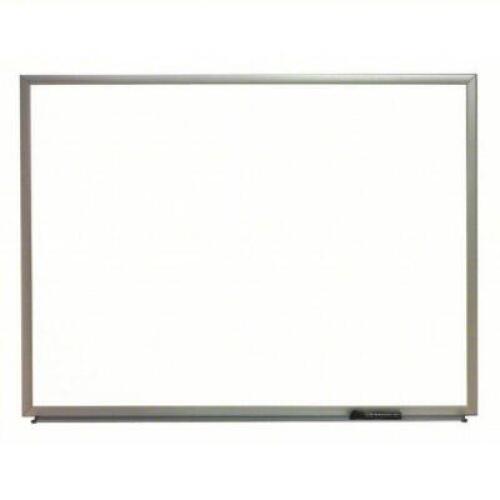 DESCRIPTION: (1) DRY ERASE BOARD BRAND/MODEL: QUARTET #55MP84 INFORMATION: WHITE, WITH ALUMINUM FRAME, SILVER WHITE, WALL MOUNTED SIZE: 36" X 48" X 55