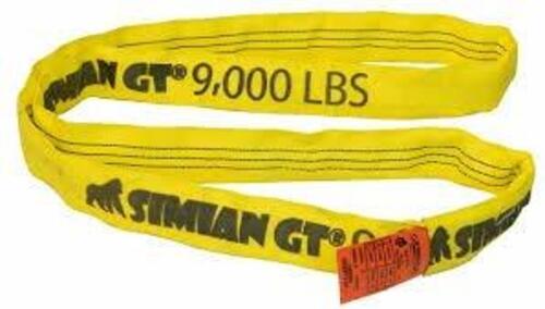 DESCRIPTION: (2) ENDLESS ROUND SLING BRAND/MODEL: LIFT-ALL #ERSST3-10 INFORMATION: YELLOW, POLYESTER SIZE: 10' RETAIL$: $54.04 EA QTY: 2