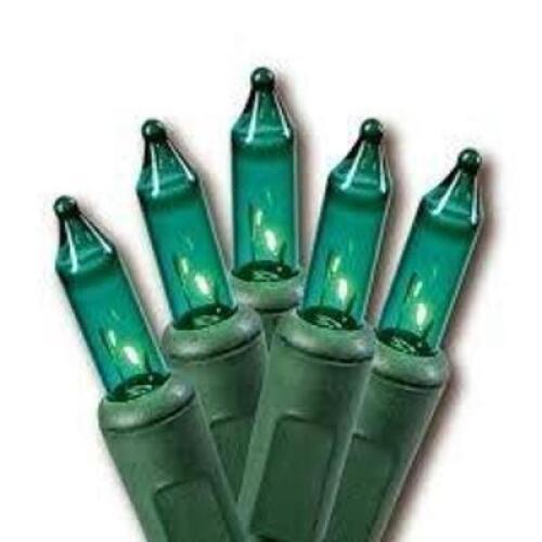 DESCRIPTION: (3) BOXES OF MINI LIGHTS BRAND/MODEL: HOLIDAY TIME INFORMATION: GREEN SIZE: 20.6 FT RETAIL$: $5.00 EA QTY: 3