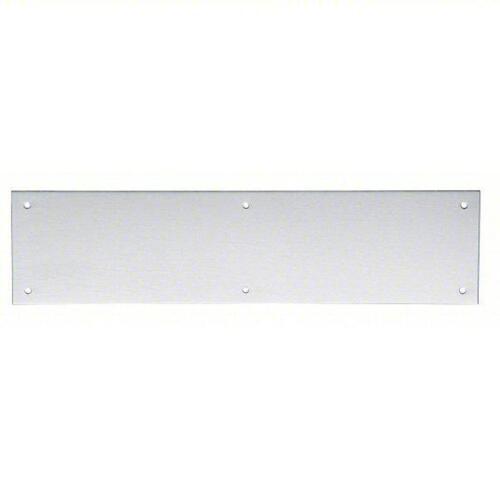 DESCRIPTION: (1) DOOR PUSH PLATE BRAND/MODEL: IVES #32MC94 INFORMATION: NO HARDWARE SIZE: 6 in Wd, 16 in Ht, Stainless Steel RETAIL$: $45.00 EA QTY: 1