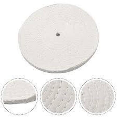DESCRIPTION: (1) CASE OF WHITE BUFFER WHEEL PADS SIZE: MUST COME INSPECT QTY: 1