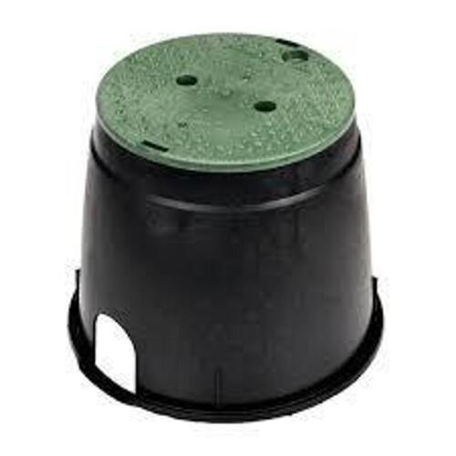 DESCRIPTION: (4) ROUND ICV BOX COVER BRAND/MODEL: NDS #111BC INFORMATION: BLACK SIZE: 10IN RETAIL$: $15.54 EA QTY: 4