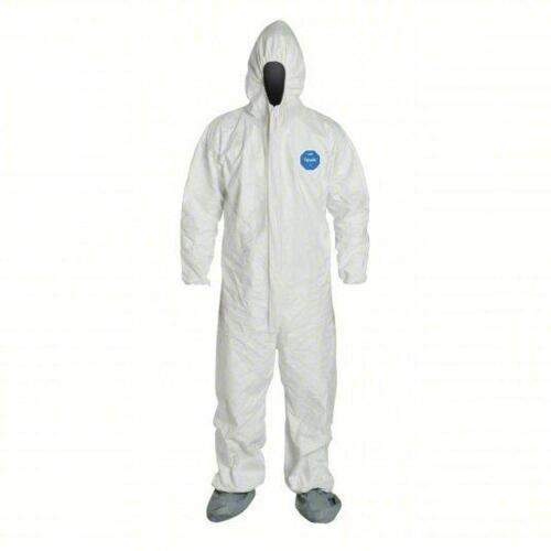 DESCRIPTION: (1) CASE OF (25) DISPOSABLE COVERALLS BRAND/MODEL: DUPONT #4AG52 INFORMATION: WHITE SIZE: 3XL RETAIL$: $307.93 EA QTY: 1