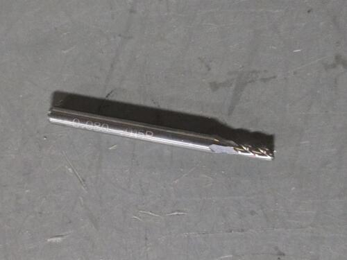DESCRIPTION: (4) SOLID CARBIDE CORNER RADIUS END MILLS BRAND/MODEL: ACCUPRO 64542293 SIZE: 0.0800" DIA 02400" LOC RETAIL$: $77.76 QTY: 4