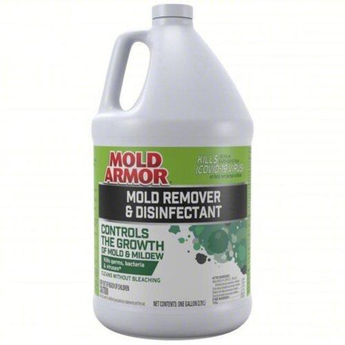 DESCRIPTION: (1) MOLD AND MILDEW DISINFECTANT BRAND/MODEL: MOLD ARMOR #40CP08 SIZE: 1 GALLON RETAIL$: $43.63 EA QTY: 1